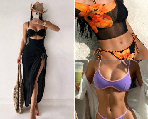Fave Picks Swimwear Every Girlies Must-Haves!👙🌊🛍️ cover photo collage