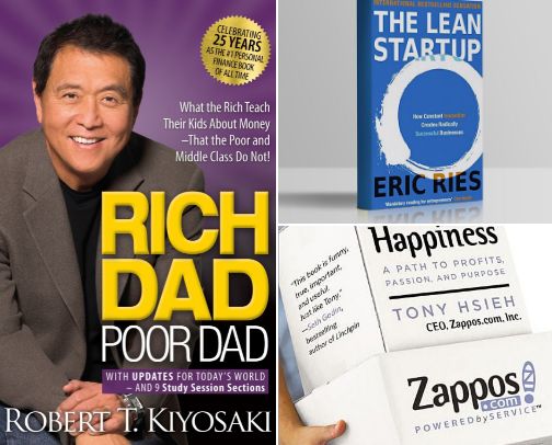 Must- Read Books for Entrepreneurs and Future Business Owners cover photo collage