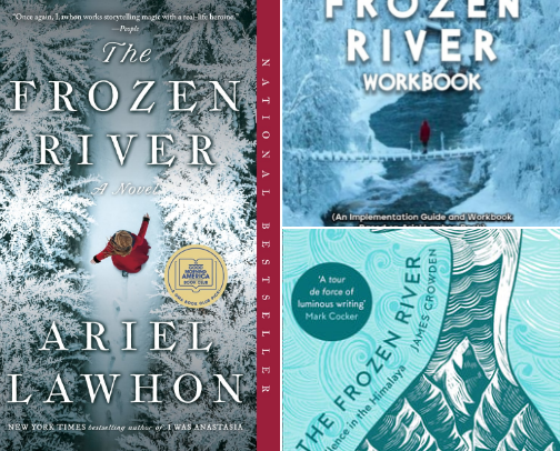 Download The Frozen River by Ariel Lawhon cover photo collage