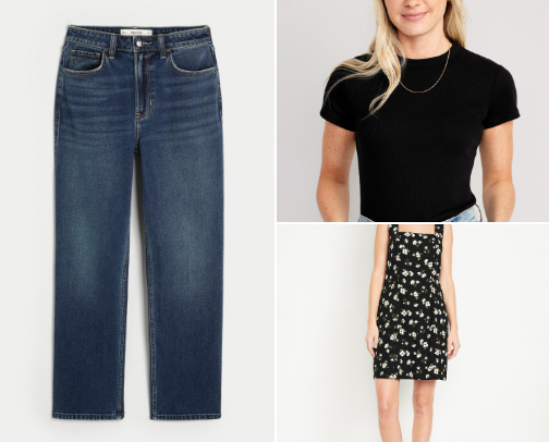 Clothing favorites as a girl trying to have style cover photo collage
