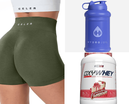 Gym Must Haves cover photo collage