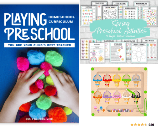 Toddler and baby early education cover photo collage