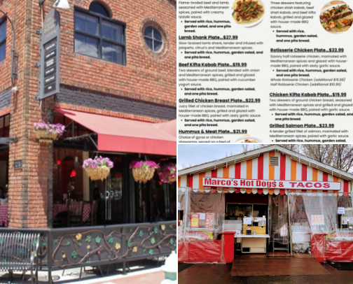 Food! cover photo collage