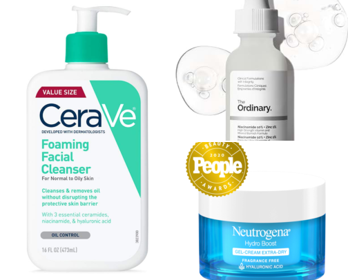 Low-Maintenance Beauty & Skincare Staples for College Students & Young Adults cover photo collage