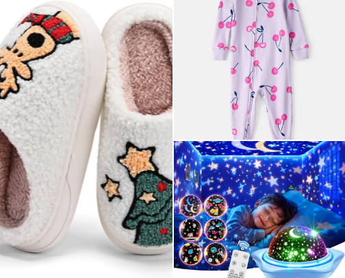 Children sleepwear cover photo collage