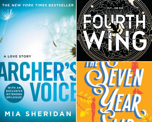 My favorite book recs cover photo collage