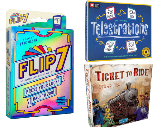 Perfect Games for Your Next Game Night cover photo collage