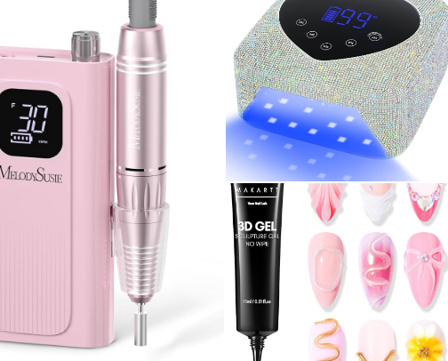 Nail Kit 💕🌷 cover photo collage