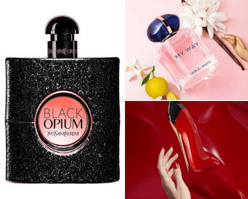 Seduce with your perfume 🥰 cover photo collage