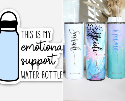 Water Bottle/Tumbler cover photo collage