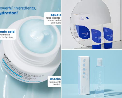 Korean Beauty Bliss: Dewy Skin Essentials cover photo collage