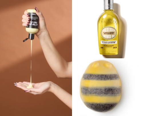 Skin care - body cover photo collage
