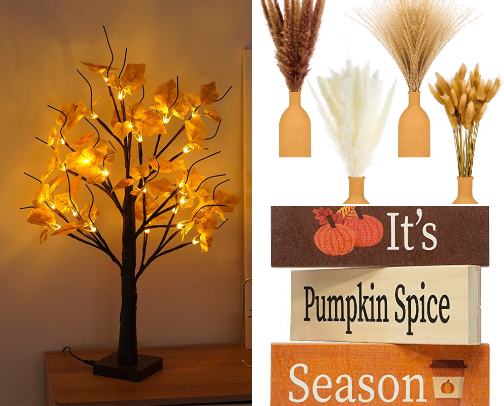 Cozy Autumn Room Aesthetics cover photo collage