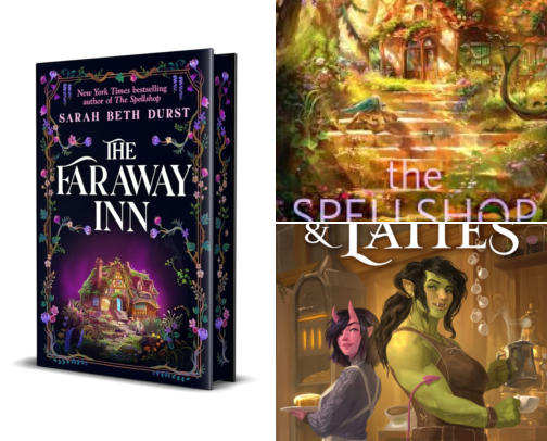 Get Free - The Faraway Inn Cozy Fantasy Companion Reads and Gifts cover photo collage
