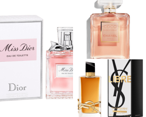 Top Fragrance's for the Ladies cover photo collage