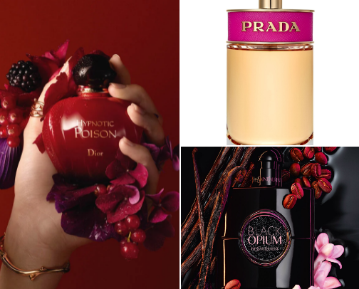 Just one bite - long lasting perfumes that smell sweet, delicious and feminine 🫦 cover photo collage