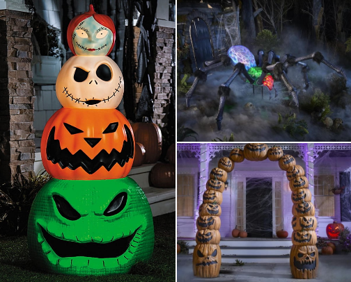 Get your yard and porch ready!!! Spooky BOO BOO HALLOWEEN cover photo collage