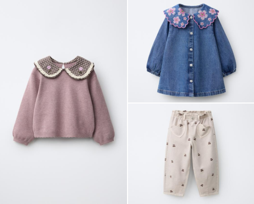 Zara Toddler: Fall cover photo collage