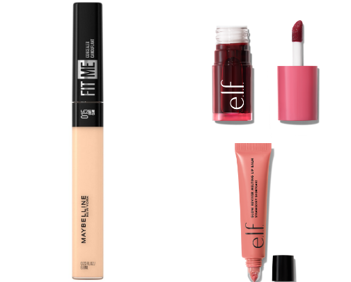 Makeup products that don’t break the bank ;) cover photo collage