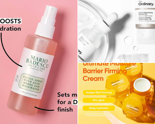 You want glowy and hydrated skin? Check this out! cover photo collage