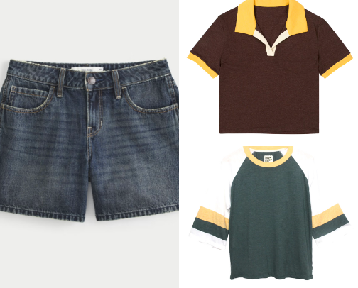 80's Summer Camp Outfits 🏕️☀️ cover photo collage