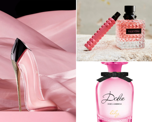 Bestselling Perfume cover photo collage