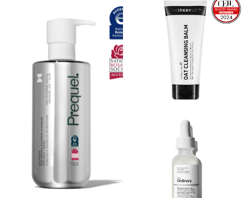 Skincare I’m Loving in My 30s cover photo collage