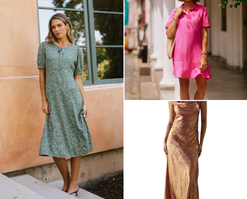 Summer dress outfits 🌻🌼 cover photo collage
