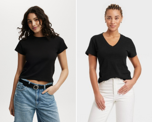 Basic Staple Tees cover photo collage