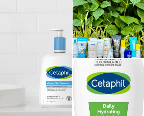 Beauty care cover photo collage