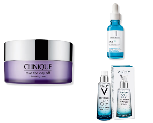 Build your routine and enjoy the radiance of your skin. cover photo collage