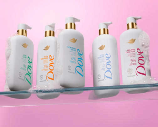 Body wash cover photo collage