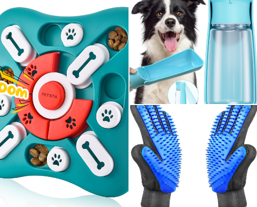 dog must haves 🐶 cover photo collage