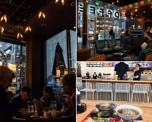 seattle foodie favs 🍔🍕🥗 cover photo collage