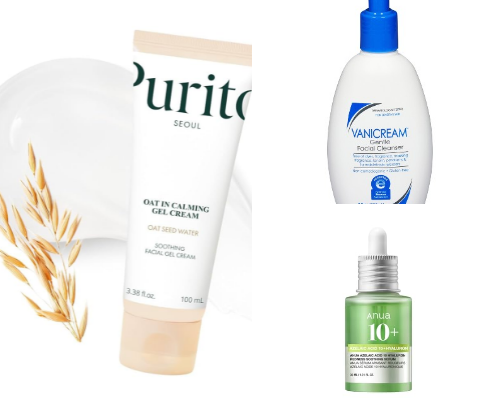 Skincare to get your skin smooth and shiny~ cover photo collage