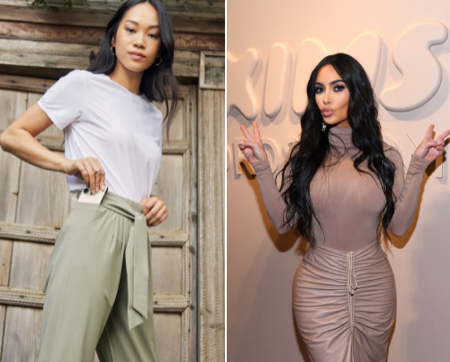 Woman clothes cover photo collage