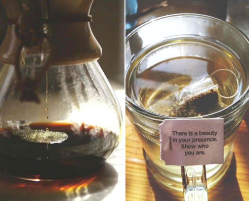 Coffee and teas that I ❤️ cover photo collage