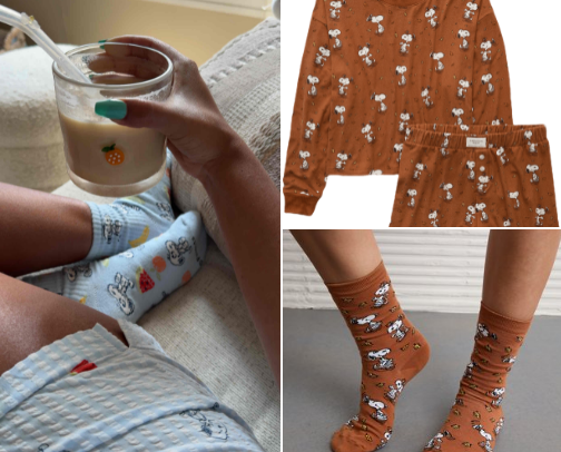The perfect pjs🤍 cover photo collage