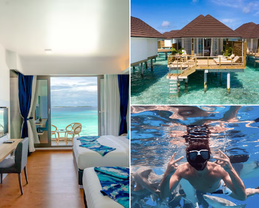 Maldives Honeymoon Moments: Hotels We Stayed At, and What We Loved cover photo collage