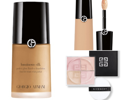 Favorite makeup products for oily, sensitive, acne prone skin cover photo collage