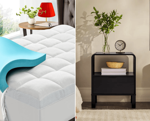 Luxury Bedroom Items cover photo collage
