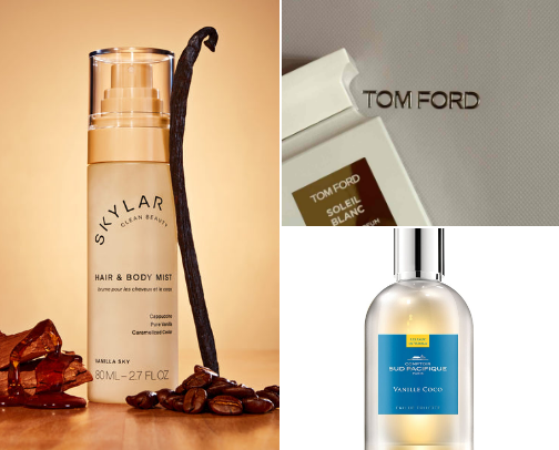 🍦Vanilla, Coconut & Cozy Vibes: Summer–Autumn 2025 Scents to Obsess Over🌞🍂✨ cover photo collage