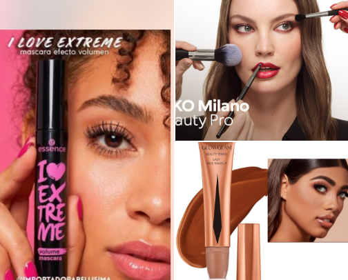 💄 Beauty & Makeup cover photo collage