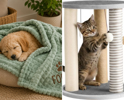 Useful Pet Products for Dogs & Cats 🐾 cover photo collage
