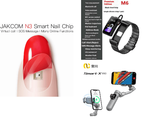 Gadgets ⌚📺📸 cover photo collage