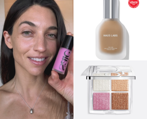 cool tone makeup faves cover photo collage