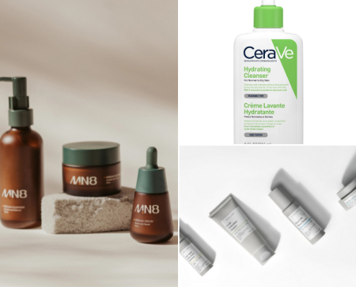 Skincare Sanctuary cover photo collage