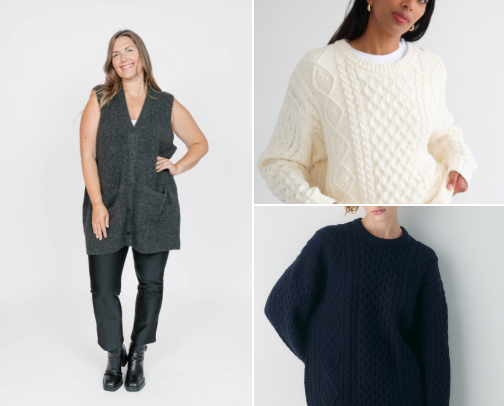 Fall Knit Favourites cover photo collage