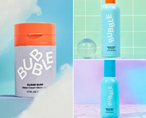 The Best of Bubble Skincare cover photo collage