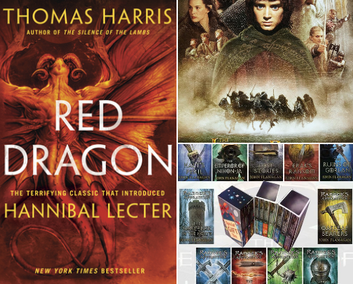 My favorite books cover photo collage